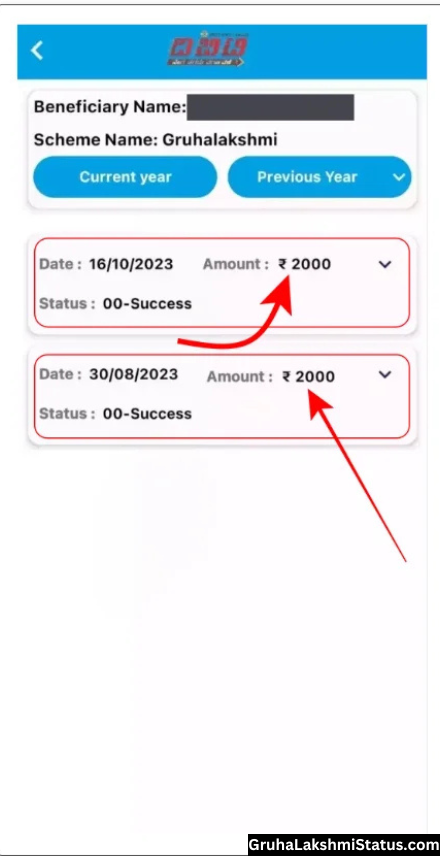 Gruha Lakshmi Status Check 2025: Know Payment Status, Application Details & Beneficiary List Gruha Lakshmi Scheme DBT Status